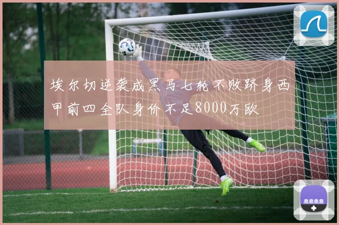 埃尔切逆袭成黑马七轮不败跻身西甲前四全队身价不足8000万欧