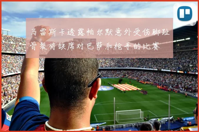 马雷斯卡透露帕尔默意外受伤脚趾骨裂将缺席对巴萨和枪手的比赛